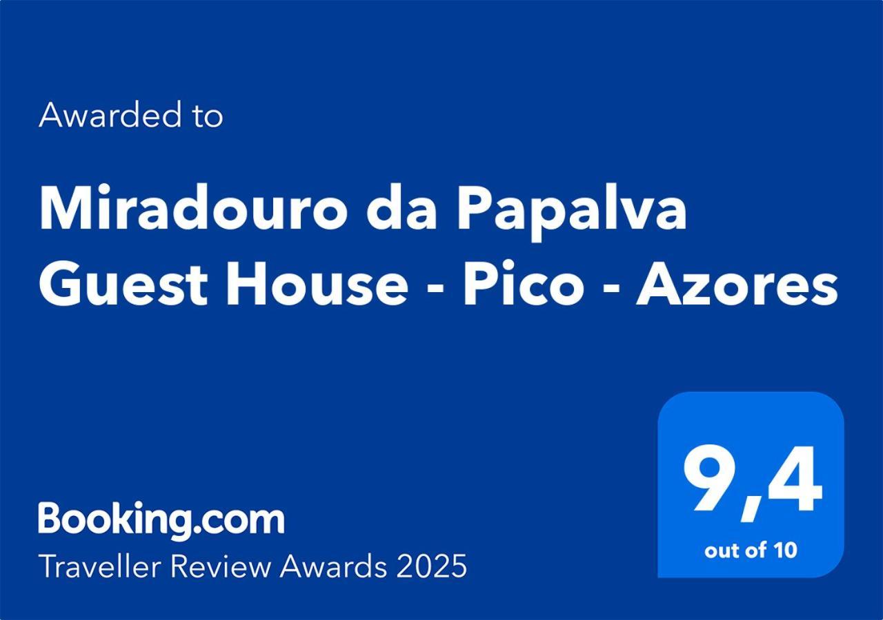 Miradouro Da Papalva Guest House - Pico - Azores Sao Joao  Exterior foto